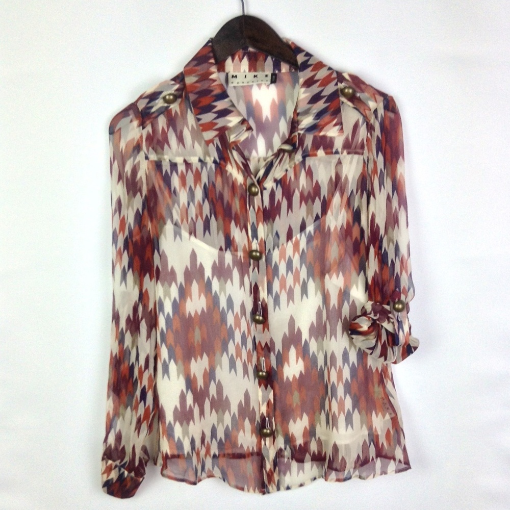 MIKE GONZALEZ Silk shirt